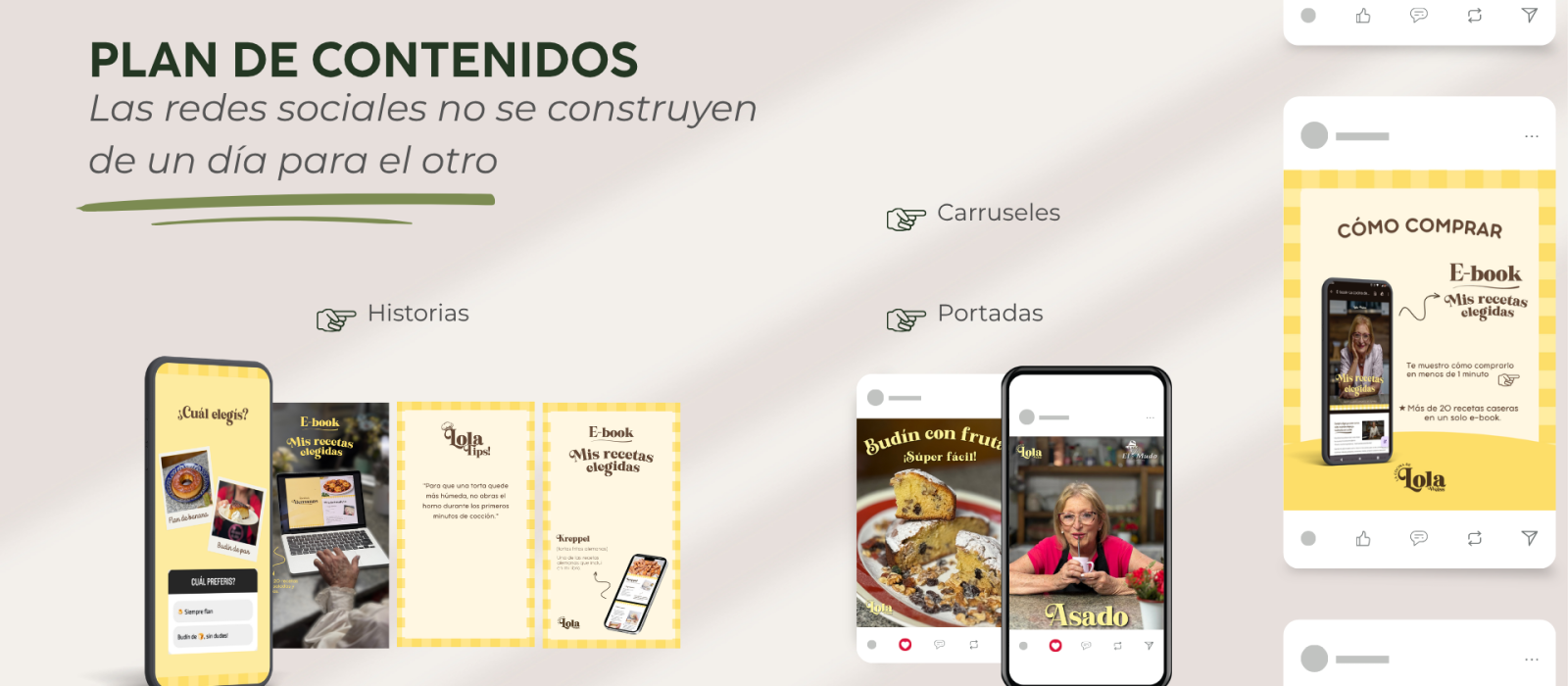 Las redes sociales no se construyen de un día para el otro